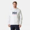 Helly-Hansen 33977 Men’s Hh Logo Hoodie(001 White)