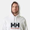 Helly-Hansen 33977 Men’s Hh Logo Hoodie(001 White)