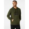 Helly-Hansen 33977 Men’s Hh Logo Hoodie(431 Utility Green)