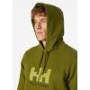 Helly-Hansen 33977 Men’s Hh Logo Hoodie(461 Olive Green)