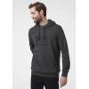 Helly-Hansen 33977 Men’s Hh Logo Hoodie(981 Ebony Melange)