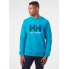 Helly-Hansen 34000 Men’s Hh Logo Crew Sweater(649 Caribbean Sea)