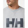 Helly-Hansen 34000 Men’s Hh Logo Crew Sweater(950 Grey Melange)