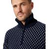 Helly-Hansen Arctic Icelander 1/2 Zip Sweatshirt for Men, Athletic-Sweaters, Warm & Breathable Outdoor Wear(596 Navy)