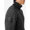 Helly-Hansen Arctic Icelander 1/2 Zip Sweatshirt for Men, Athletic-Sweaters, Warm & Breathable Outdoor Wear(980 Ebony)