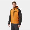 Helly-Hansen Arctic Ocean Hybrid Insulator Men’s Athletic Insulated Jacket, Lightweight, Breathable, Water-Resistant Coat(399 Mustard)