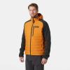 Helly-Hansen Arctic Ocean Hybrid Insulator Men’s Athletic Insulated Jacket, Lightweight, Breathable, Water-Resistant Coat(399 Mustard)