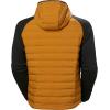 Helly-Hansen Arctic Ocean Hybrid Insulator Men’s Athletic Insulated Jacket, Lightweight, Breathable, Water-Resistant Coat(399 Mustard)
