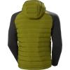 Helly-Hansen Arctic Ocean Hybrid Insulator Men’s Athletic Insulated Jacket, Lightweight, Breathable, Water-Resistant Coat(461 Green)