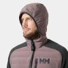 Helly-Hansen Arctic Ocean Hybrid Insulator Men’s Athletic Insulated Jacket, Lightweight, Breathable, Water-Resistant Coat(656 Sparrow Grey)