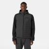 Helly-Hansen Arctic Ocean Hybrid Insulator Men’s Athletic Insulated Jacket, Lightweight, Breathable, Water-Resistant Coat(980 Ebony)