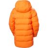 Helly-Hansen Aspire Puffy Parka Womens Winter Coat Puffer Jacket Insulated Water Resistant Long Warm Hooded Synthetic Down(325 Poppy Orange)