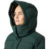 Helly-Hansen Aspire Puffy Parka Womens Winter Coat Puffer Jacket Insulated Water Resistant Long Warm Hooded Synthetic Down(418 Dark Jungle)