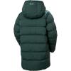 Helly-Hansen Aspire Puffy Parka Womens Winter Coat Puffer Jacket Insulated Water Resistant Long Warm Hooded Synthetic Down(418 Dark Jungle)