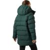 Helly-Hansen Aspire Puffy Parka Womens Winter Coat Puffer Jacket Insulated Water Resistant Long Warm Hooded Synthetic Down(418 Dark Jungle)