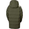 Helly-Hansen Aspire Puffy Parka Womens Winter Coat Puffer Jacket Insulated Water Resistant Long Warm Hooded Synthetic Down(431 Utility Green)