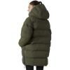 Helly-Hansen Aspire Puffy Parka Womens Winter Coat Puffer Jacket Insulated Water Resistant Long Warm Hooded Synthetic Down(432 Utility Green)