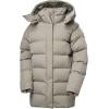 Helly-Hansen Aspire Puffy Parka Womens Winter Coat Puffer Jacket Insulated Water Resistant Long Warm Hooded Synthetic Down(885 Terrazzo)
