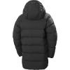 Helly-Hansen Aspire Puffy Parka Womens Winter Coat Puffer Jacket Insulated Water Resistant Long Warm Hooded Synthetic Down(990 Black)