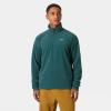 Helly-Hansen Daybreaker 1/2 Zip Fleece – Mens Recycled Fleece-Outerwear-Jackets, Cozy Half-Zip Pullover For All Seasons(453 Dark Creek)