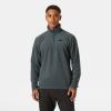 Helly-Hansen Daybreaker 1/2 Zip Fleece – Mens Recycled Fleece-Outerwear-Jackets, Cozy Half-Zip Pullover For All Seasons(860 Alpine Frost)