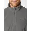 Helly-Hansen Daybreaker 1/2 Zip Fleece – Mens Recycled Fleece-Outerwear-Jackets, Cozy Half-Zip Pullover For All Seasons(876 Concrete)