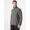 Helly-Hansen Daybreaker 1/2 Zip Fleece – Mens Recycled Fleece-Outerwear-Jackets, Cozy Half-Zip Pullover For All Seasons(876 Concrete)