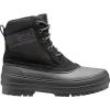 Helly-Hansen Fraser Mid Men’s Boots – Waterproof Winter Boots for Snowy Conditions, Durable and Comfortable(990 Black)