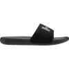Helly-Hansen H/H Slide Mens Casual Comfortable Sandals, Lightweight Padded Strap, Large Logo, Slip-On Beach Pool Footwear(990 Black/Gunmetal)