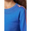 Helly-Hansen Jr Lifa Merino Midweight Set – Kids Base Layer Thermal Underwear, Moisture-Wicking Merino Wool, Winter Ski(554 Ultra Blue)