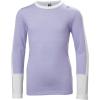 Helly-Hansen Jr Lifa Merino Midweight Set – Kids Base Layer Thermal Underwear, Moisture-Wicking Merino Wool, Winter Ski(698 Bright Lavender)