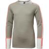 Helly-Hansen Jr Lifa Merino Midweight Set – Kids Base Layer Thermal Underwear, Moisture-Wicking Merino Wool, Winter Ski(885 Terrazzo)