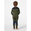 Helly-Hansen Kids Unisex LIFA Merino Set(431 Utility Green)