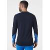 Helly-Hansen LIFA Merino Midweight Crew Base Layer for Men – Warm & Breathable, Ideal for Winter Sports & Outdoor Activities(597 Navy)