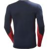 Helly-Hansen LIFA Merino Midweight Crew Base Layer for Men – Warm & Breathable, Ideal for Winter Sports & Outdoor Activities(599 Navy)