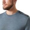 Helly-Hansen LIFA Merino Midweight Crew Base Layer for Men – Warm & Breathable, Ideal for Winter Sports & Outdoor Activities(601 Washed Navy)