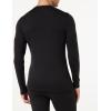 Helly-Hansen LIFA Merino Midweight Crew Base Layer for Men – Warm & Breathable, Ideal for Winter Sports & Outdoor Activities(990 Black)