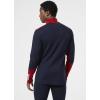 Helly-Hansen LIFA Merino Midweight Half-Zip Base Layer for Men – Performance Wicking Interior(598 Navy)