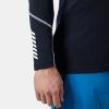 Helly-Hansen LIFA Merino Midweight Half-Zip Base Layer for Men – Performance Wicking Interior(599 Navy)