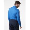 Helly-Hansen LIFA Merino Midweight Half-Zip Base Layer for Men – Performance Wicking Interior(639 Electric Blue)
