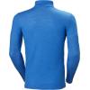 Helly-Hansen LIFA Merino Midweight Half-Zip Base Layer for Men – Performance Wicking Interior(639 Electric Blue)