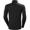 Helly-Hansen LIFA Merino Midweight Half-Zip Base Layer for Men – Performance Wicking Interior(990 Black)