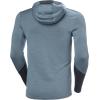 Helly-Hansen Lifa Merino Midweight Hoodie – Men’s Merino Wool Base Layer, Thermal Top for Ski, Snowboard, Hiking, Camping(601 Washed Navy)