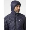 Helly-Hansen Lifaloft Insulator Jacket for Men, Lightweight Coat, Athletic-Shell-Jackets, Water-Resistant, Windproof(599 Navy)