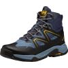 Helly-Hansen Men’s Cascade Mid Helly Tech Waterproof Breathable Lightweight Hiking Boots(625 Blue Fog/Phantom)