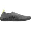 Helly-Hansen Mens Crest Watermoc Sailing Watersports Shoes, Light-Weight, Breathable, Multiple Colors(964 Charcoal/Ebony/Azid Lime)
