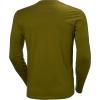 Helly-Hansen Mens F2F Organic Cotton Ls Tee(461 Olive Green)