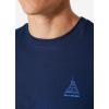 Helly-Hansen Mens F2F Organic Cotton Ls Tee(584 Ocean)