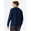 Helly-Hansen Mens F2F Organic Cotton Ls Tee(584 Ocean)