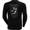 Helly-Hansen Mens F2F Organic Cotton Ls Tee(990 Black)